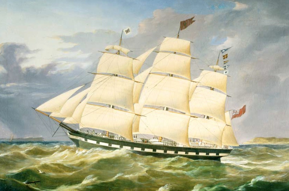 Phillips-McDonald Family History - Ticonderoga: The Ship and the Journey